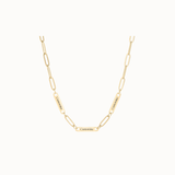 3 Bar Link Necklace | Custom Engraved | Personalized Engraving