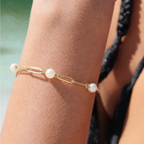 Pearl Link Bracelet