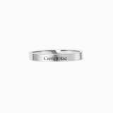 Flat Band Ring | Custom Engraved | Personalized Engraving