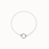 Pearl Charm Keeper Bracelet