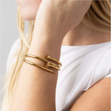 Nail Bangle Bracelet