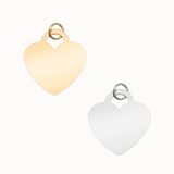 Heart Lock Charm | Custom Engraved | Personalized Engraving