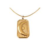 Sun and Moon Necklace