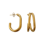Zia Hoop Earrings